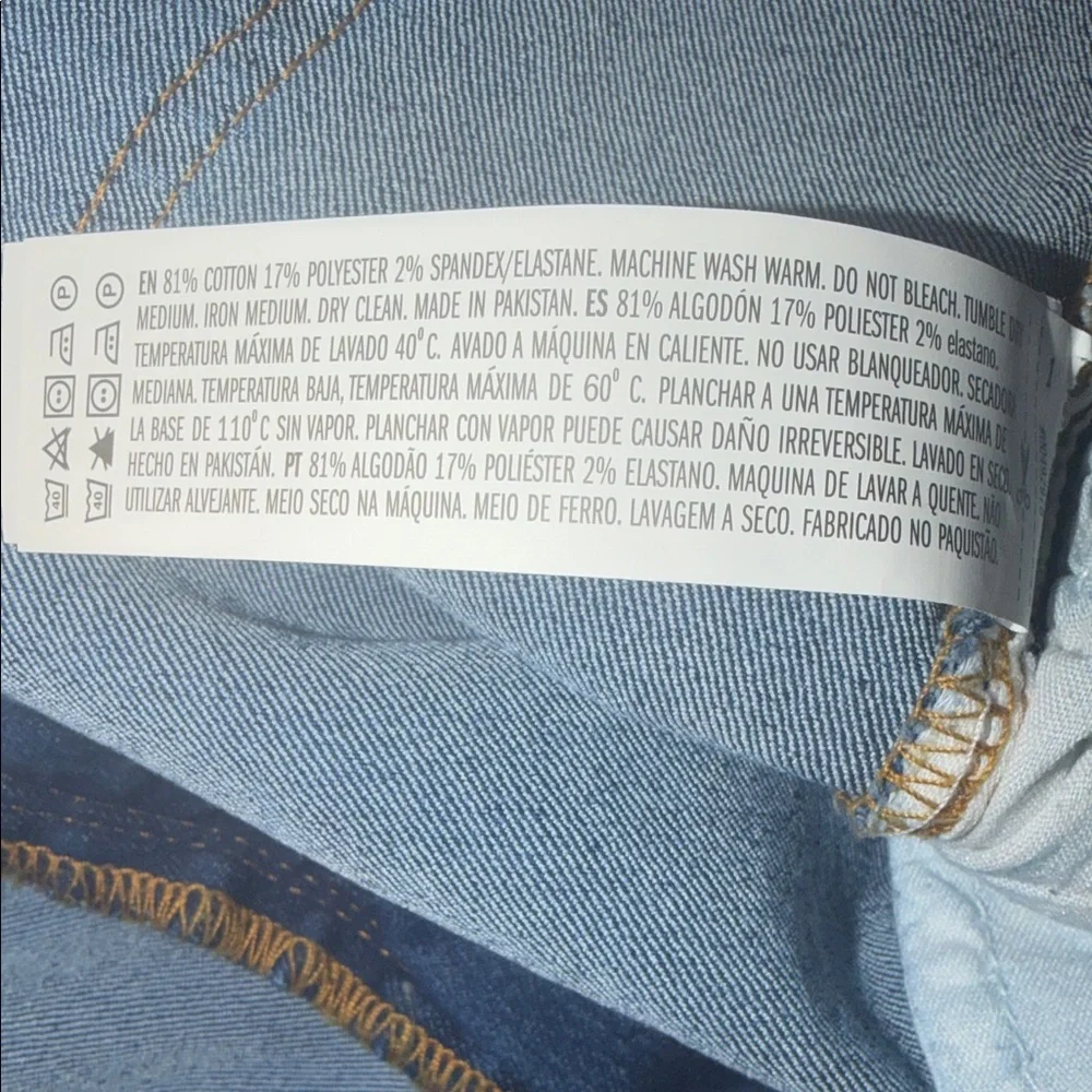 Forever 21 Medium Dark Blue Skinny Jeans - Picture 5 of 5